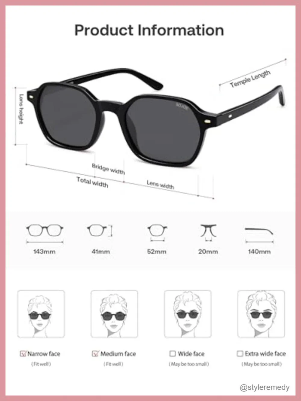 Retro Square Polarized Sunglasses UV400 Protection